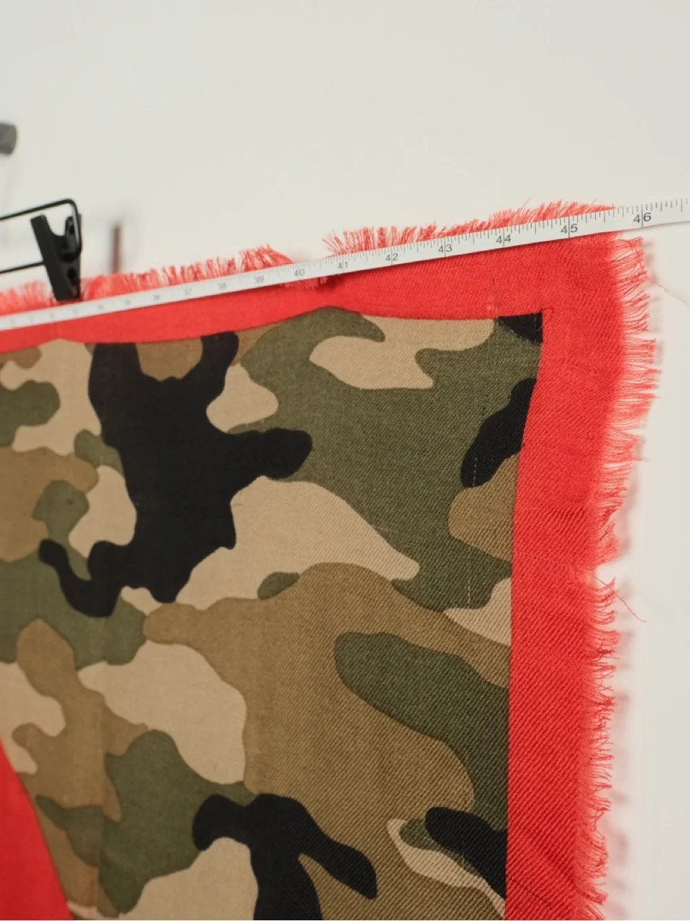 Polo Ralph Lauren Tiger Crest Camo Cashmere Blend Scarf 45 x 45 Rare